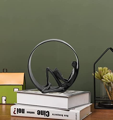 Hanyibao Reading Book Statue Decor Sculpture