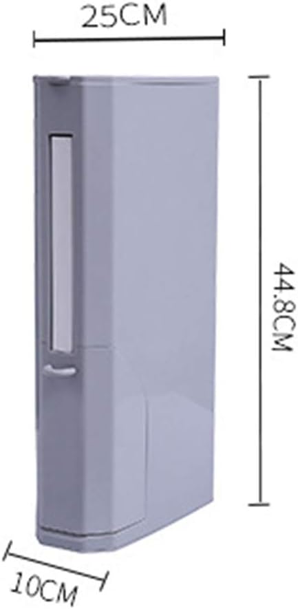 Leying Toilet Brush and Waste Bin Set 3 In 1 Gray 1
