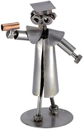 German Made Graduate Sculpture Nuts Bolts Ornament
