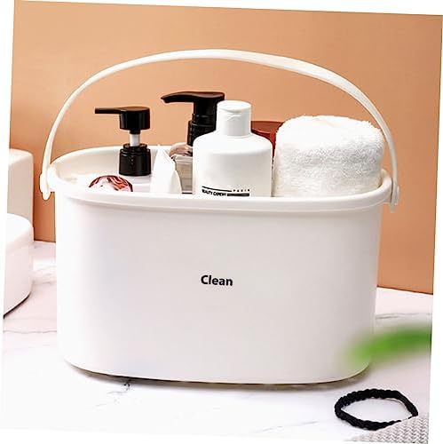 Ciieeo Portable Plastic Shower Basket with Handle 1