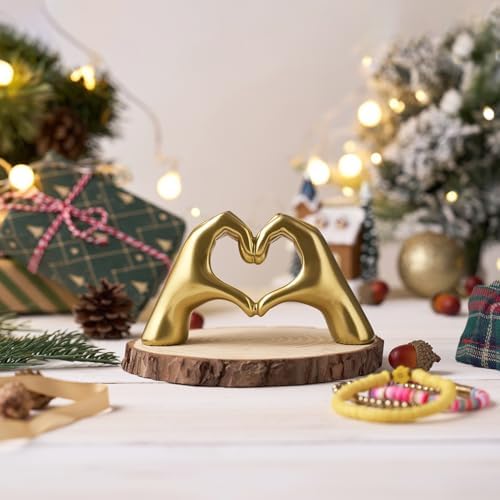 Heart Hands Sculpture Decor for Bedroom and Office