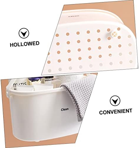 Cabilock Home Shower Basket Storage Organizer