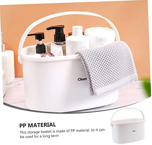 1Pc Portable Plastic Bathing Basket with Efficient Drain