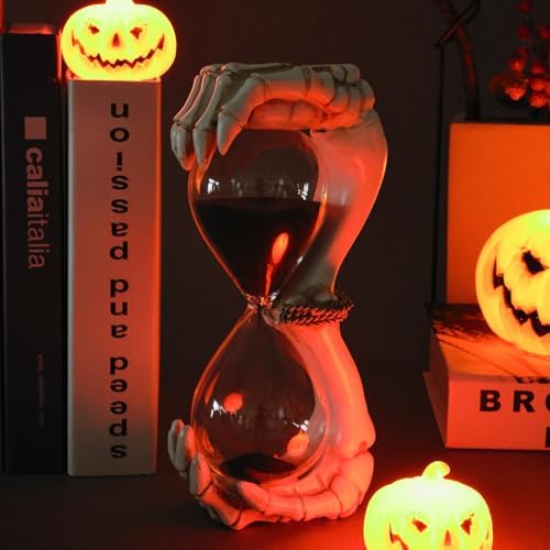 Antique Double Skeleton Hand Figurine Halloween Decor 1