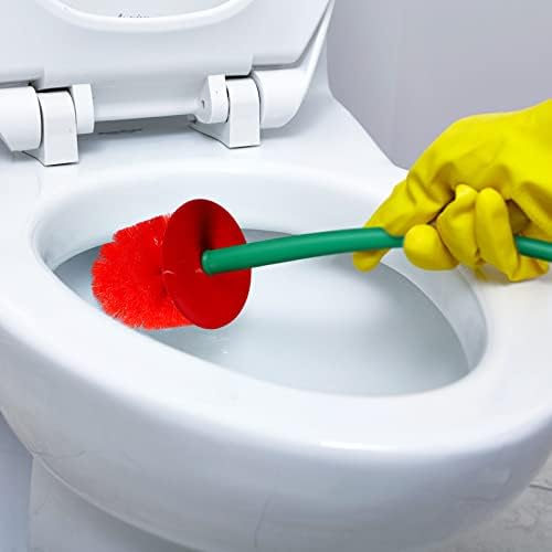 Tofficu Toilet Brush Holder - Cherry Shaped Bathroom Cleaner Set