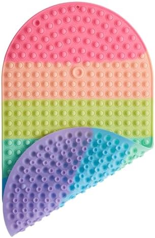 Joiyota Baby Toddler Bath Mat with Push Pop Bubbles