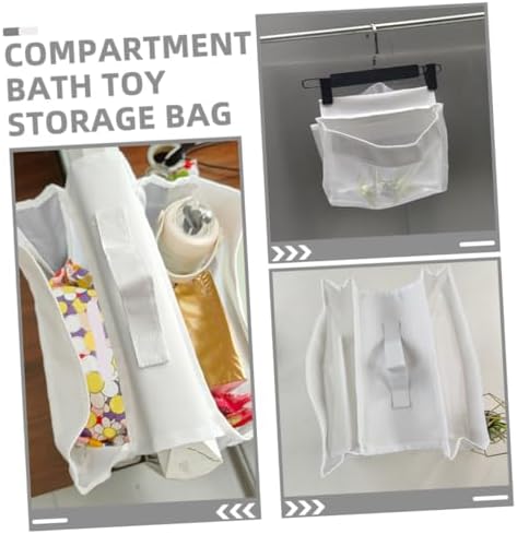 FIXOSHEE Portable Mesh Bath Organizer for Kids