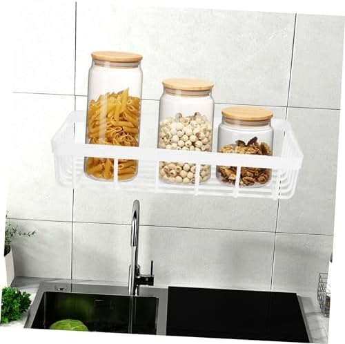 STOBAZA Extra Long Wall Mounted Bathroom Shelf Organizer