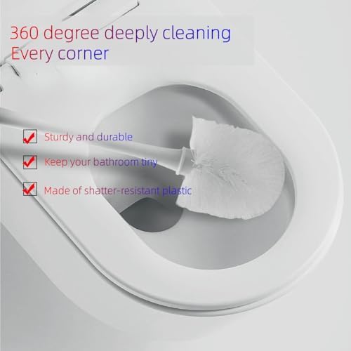 Supercap Toilet Brush Plunger Set with Holder