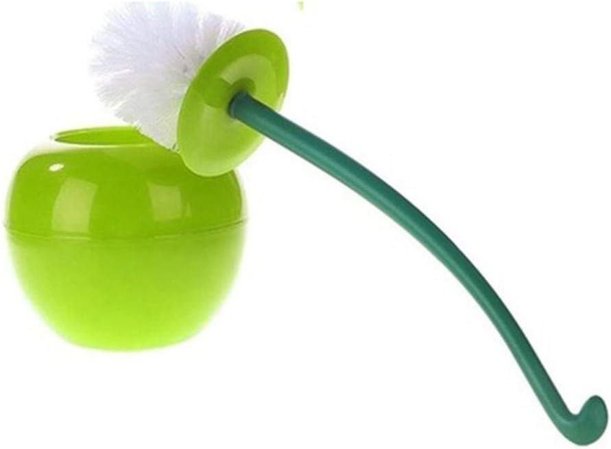 MYERZI Cherry Shape Toilet Brush Holder Set