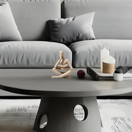 GIGICICI Thinker Sculpture for Home Decor