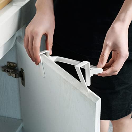 ABS Towel Rack for Cabinet Door - No Tools Installation