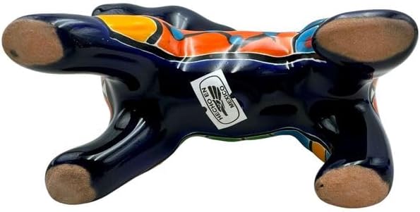 Talavera Pottery Chihuahua Sculpture Folk Art Home Decor
