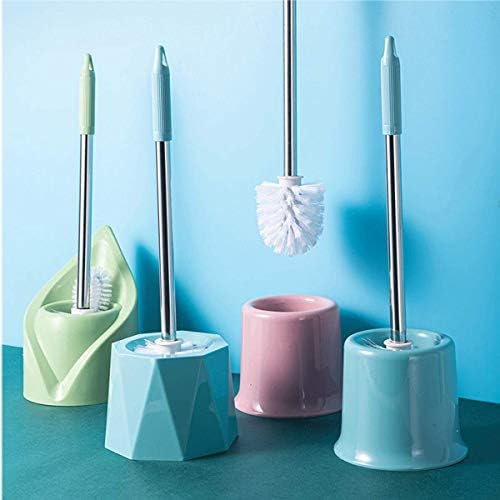 GYDMEG Toilet Brush and Holder with Pink Lines