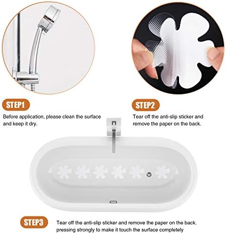 Non-Slip Bathtub Stickers with Premium Scraper