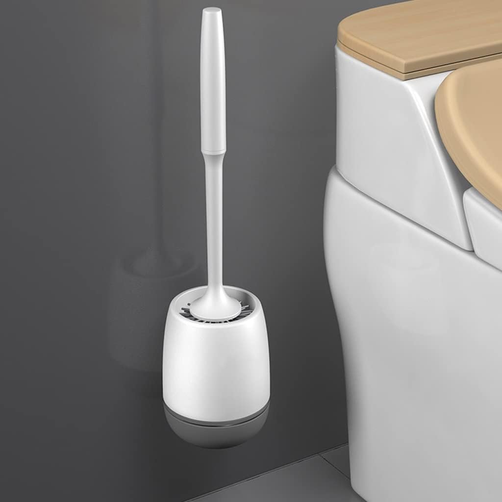 Eco-Friendly TPR Toilet Brush with Wall or Floor Mount