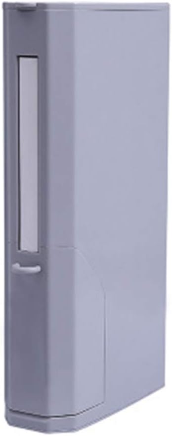 Leying Toilet Brush and Waste Bin Set 3 In 1 Gray 1