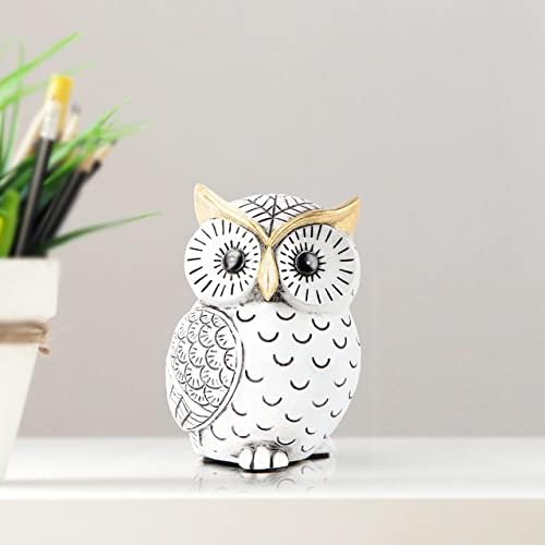 Smadeer Owl Statue Home Decor Accents
