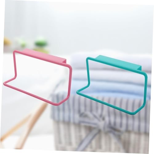 ULTECHNOVO 2pcs Door Towel Rack with Duster Cloth Hanger