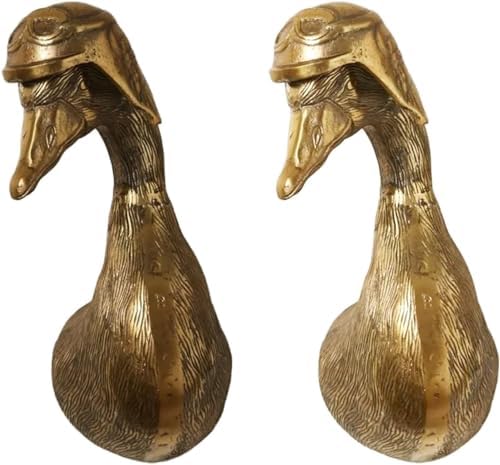 Maytopia 3D Resin Animal Head Wall Sculpture Duck