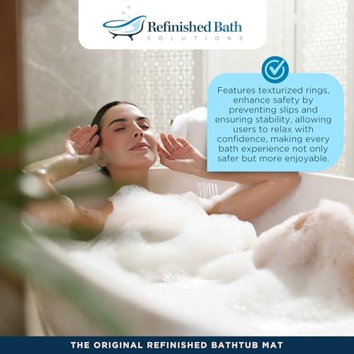 Original Bathtub Mat Non Slip Rubber for Textured Tubs