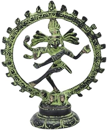 Exotic India Brass Nataraja Statue 3-Inch