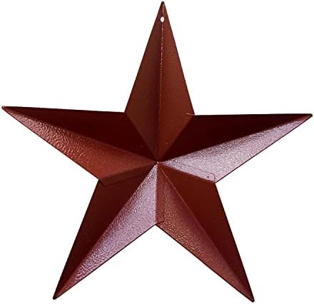 Grace Home Metal Patriotic Barn Star Wall Decor