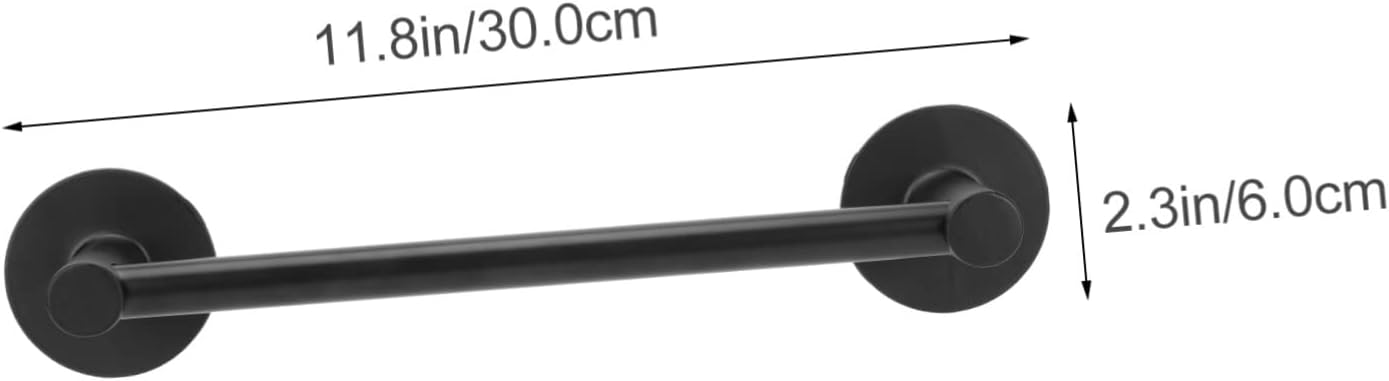 Luxshiny Wall Mounted Towel Rack for Bathroom Kitchen