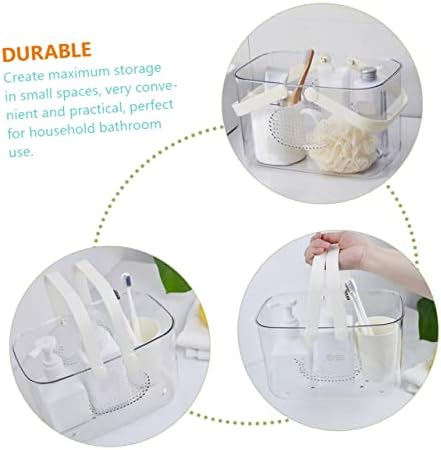 HEALLILY Portable Plastic Shower Basket with Handle