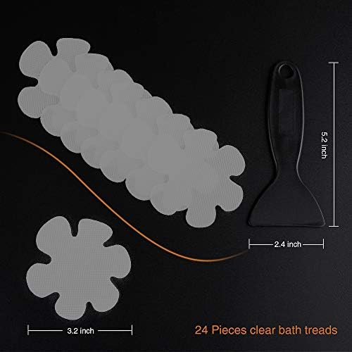 Secopad Non-Slip Bathtub Stickers 12PCS Safety Treads 1
