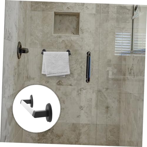 Hemobllo Wall Mounted Towel Rack Slipper Holder Organizer