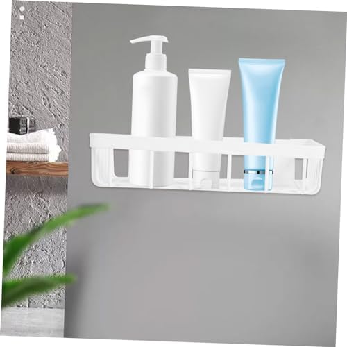 STOBAZA Extra Long Wall Mounted Bathroom Shelf Organizer