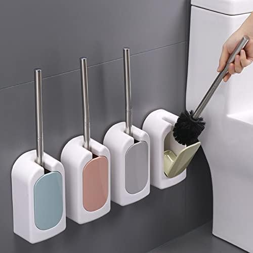 Uohufidabfd Long Handle Toilet Brush with Soft Hair
