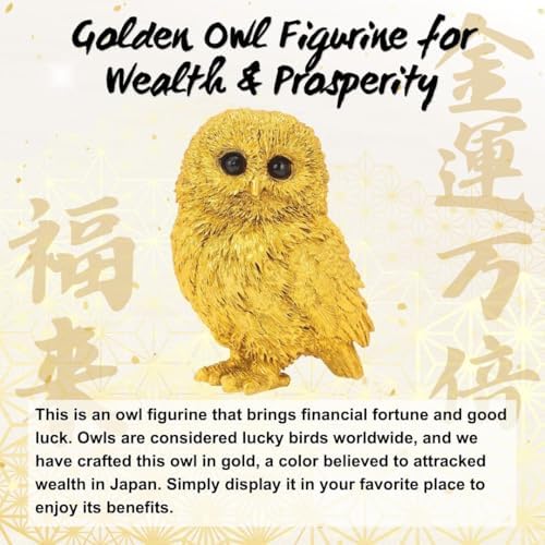 Good Luck Owl Feng Shui Decor Figurine