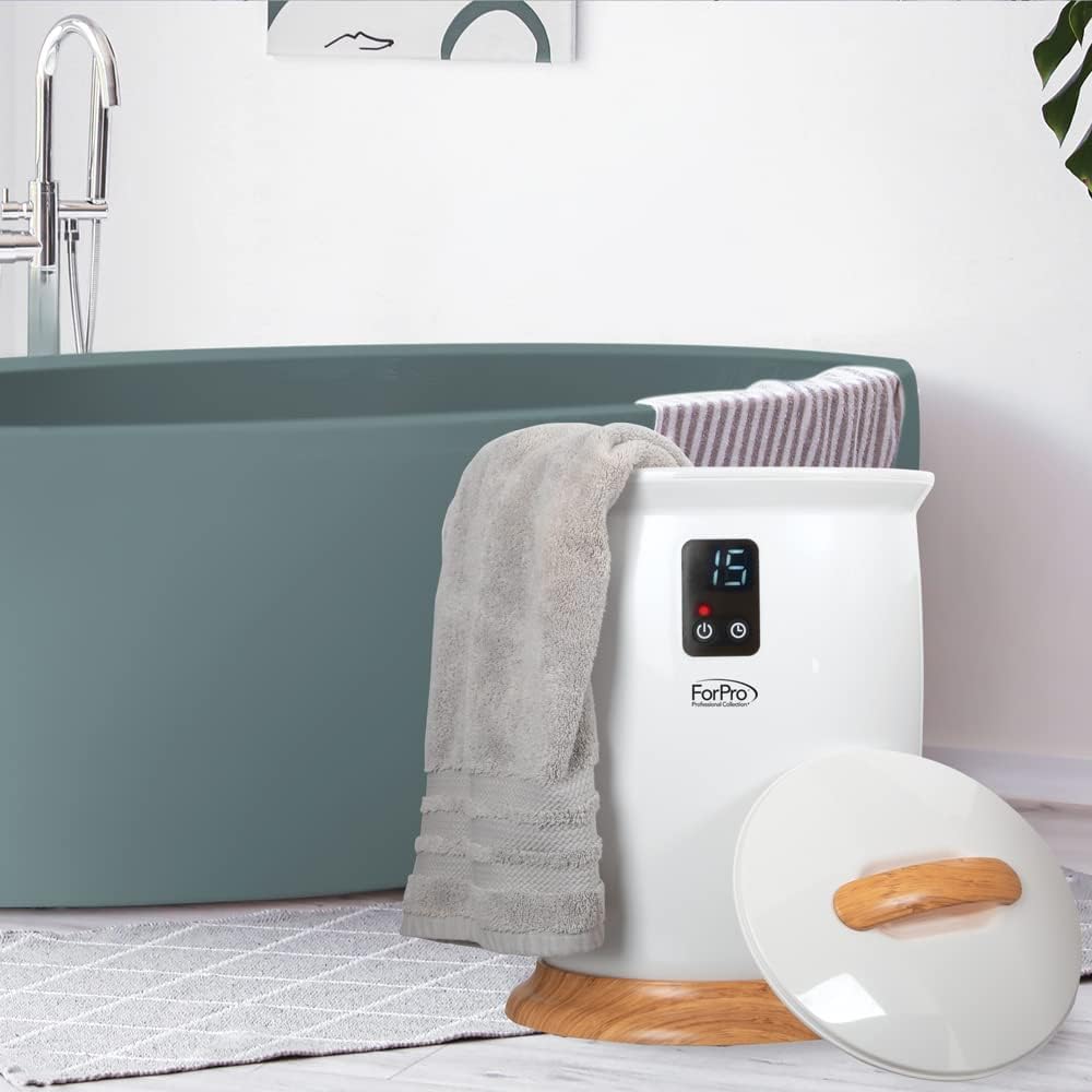 ForPro Luxury Towel Warmer with Auto Shut Off and 4 Timer Settings