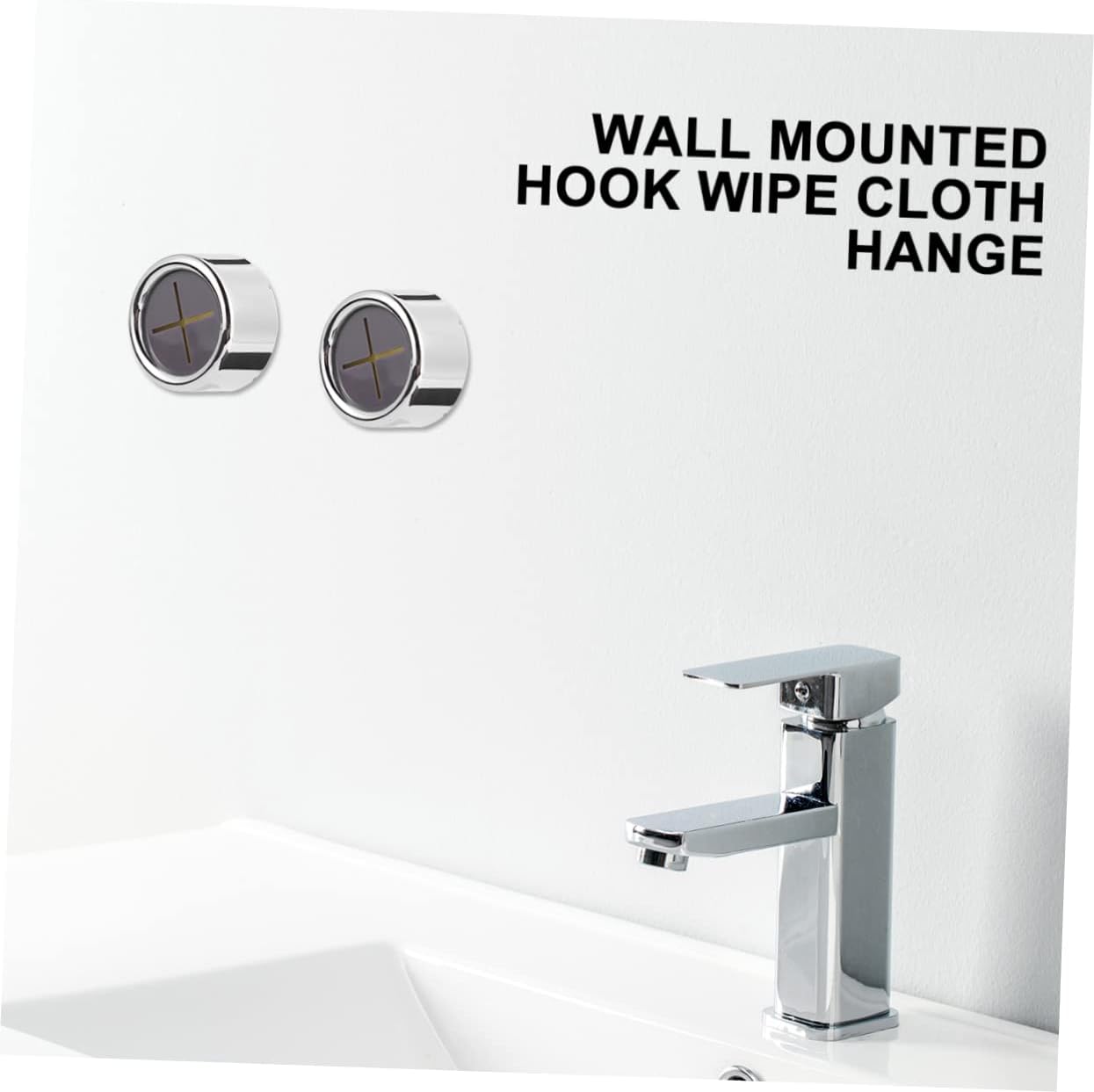 3pcs Self-Adhesive Towel Holder with Punch Design
