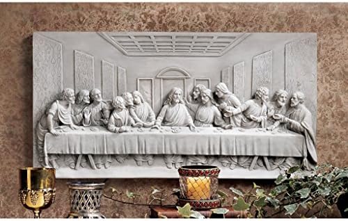 Design Toscano Last Supper Wall Sculpture 23 x 12