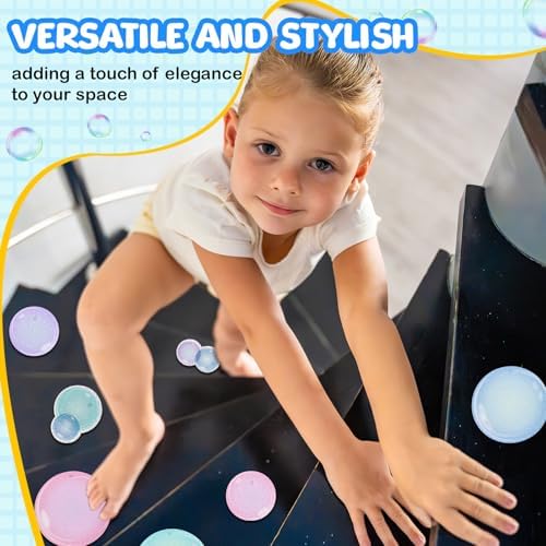 30 Pcs Bubble Non-Slip Bathtub Stickers 472 x 472 Inch