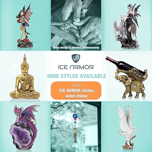 ICE ARMOR 175 H Fantasy Dragon Statue Decor