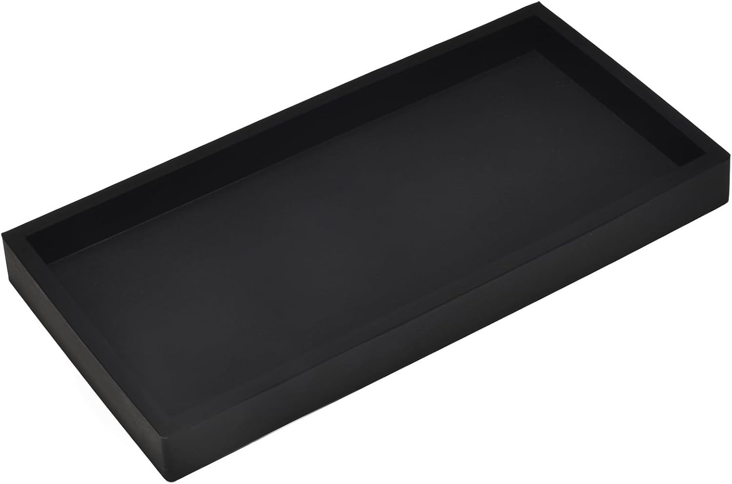 DNC 2PC 79 Inch Silicone Vanity Tray for Bathroom Counter
