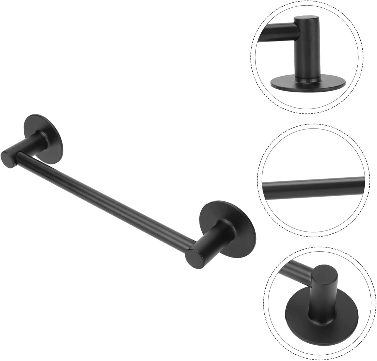 MAGICLULU 1Pc Wall Mount Towel Holder for Bathroom