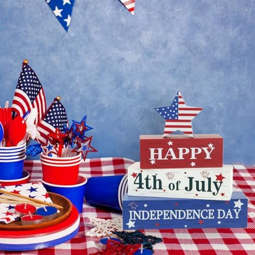 Laoone 4th of July Patriotic Decorations Set