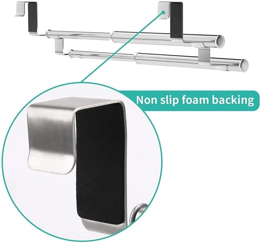 BAHELS Double Layer Towel Rack Organizer 1