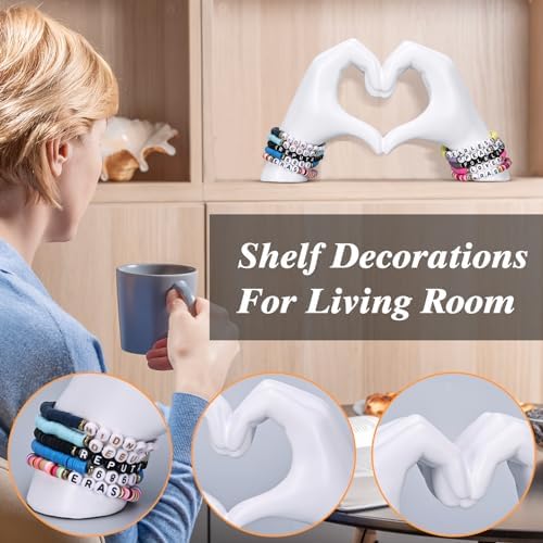 DOVDOV Heart Shape Hand Statue Modern Art Decor