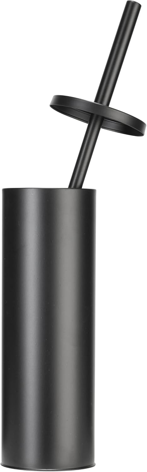 Croydex Toilet Brush with Matt Black Finish