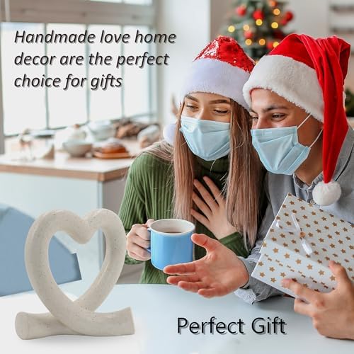 Heart Sculpture Home Decor - Romantic Gift for Lover