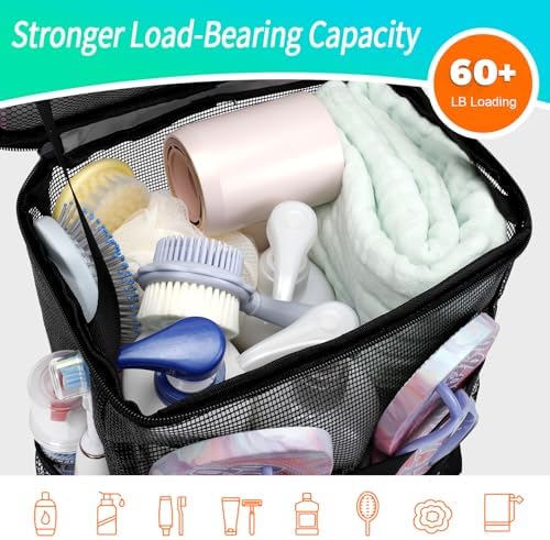 EaseGave Mesh Shower Caddy - Portable Large Capacity