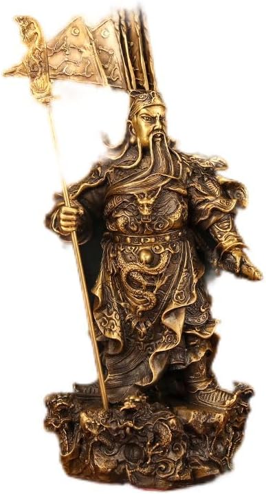 Usoway Pure Brass Wealth God Statue 9776608777590