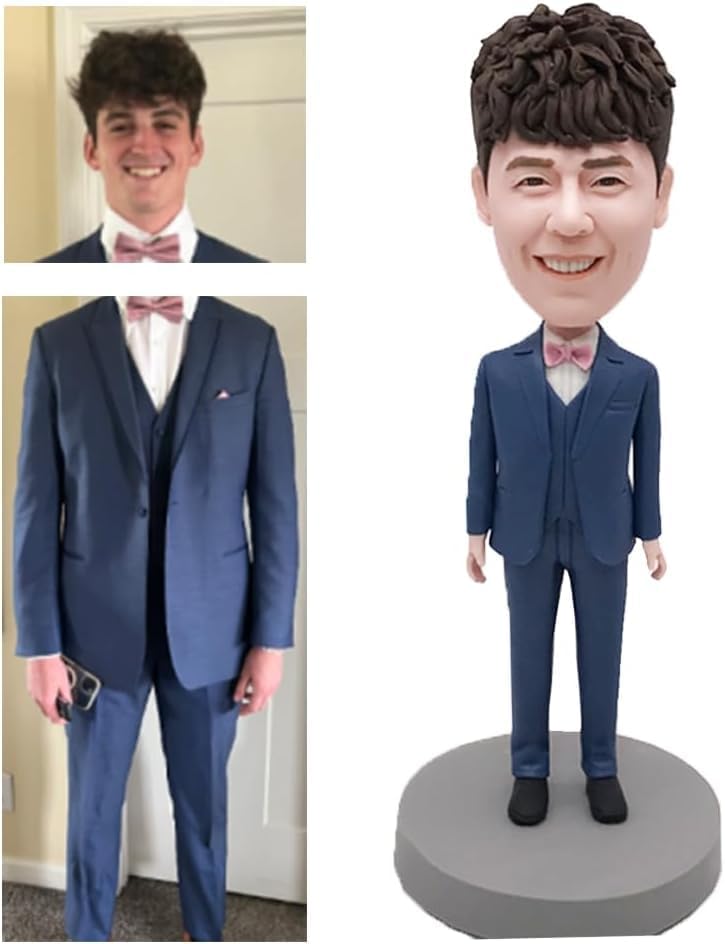 Custom Bobbleheads - 6-8 Inch Personalized Sculptures