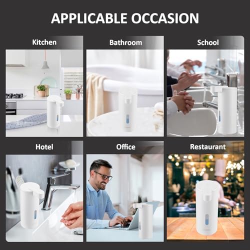Automatic Touchless Soap Dispenser with 3 Levels Adjustable Volume 1